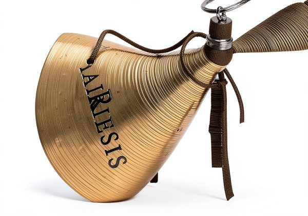 Gold Drum Cymbal Set HAIRIESIS 5‑Piece Brass-5