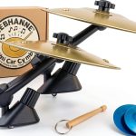 JEBHANNE 2 Pack Golden Cymbal Kit for Car Air Vent-0