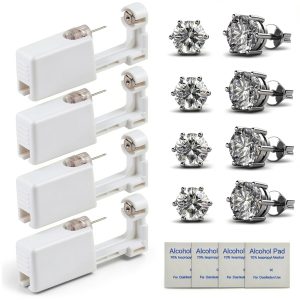 HYJLPAF Ear Piercing Kit 316L Stainless Steel Safe-0