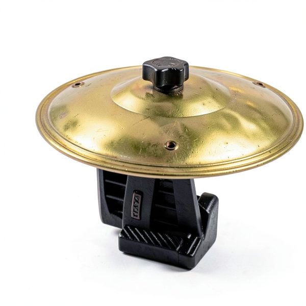 JEBHANNE 2 Pack Golden Cymbal Kit for Car Air Vent-2