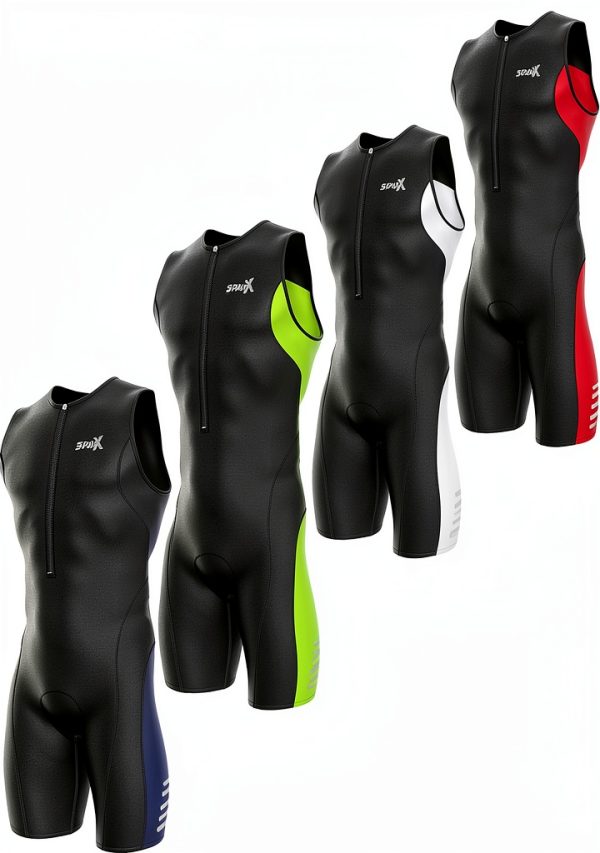 Triathlon Skinsuit Sparx Sports Blue XL Compression-0