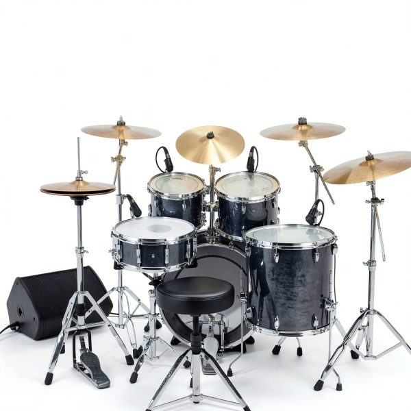 Veemoon 10 inch Golden Crash Cymbal for Drummers-4