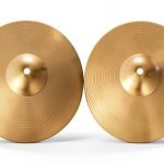 MILISTEN Brass Crash Cymbal Set for Drummers-0