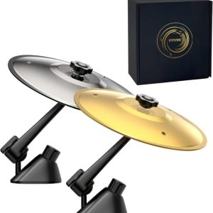 RYIOYK Mini Crash Cymbals Car Air Vent Alloy Steel-0