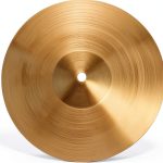 Veemoon 10 inch Golden Crash Cymbal for Drummers-0