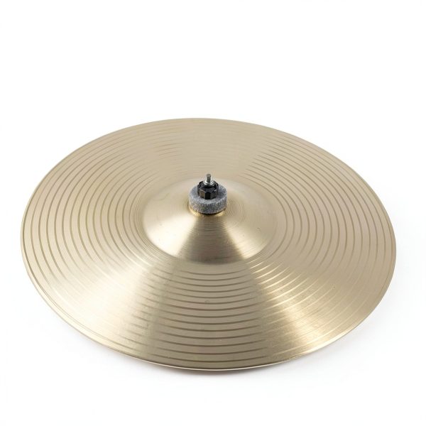 Veemoon 10 inch Golden Crash Cymbal for Drummers-8