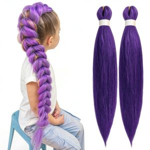 Arcpor 24 Inch Purple Hair Extensions-0