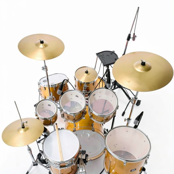 Lukmaa 5 Pieces Cymbals Pack Stainless Steel Alloy-5