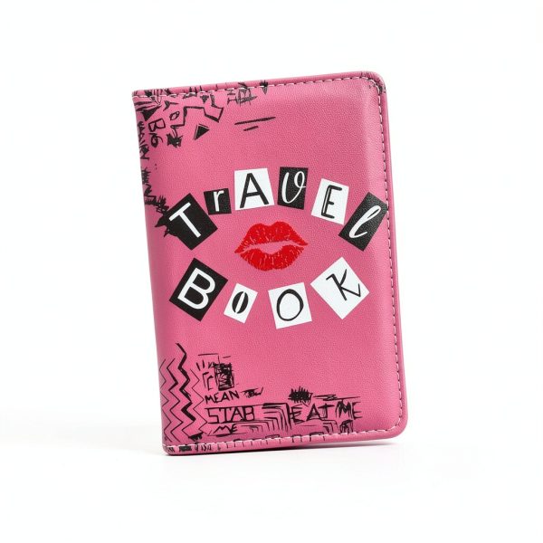 Pretty Little Passports RFID Passport Cover PU Leather BURN1234-1