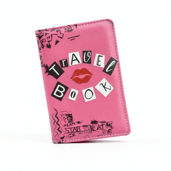 Pretty Little Passports RFID Passport Cover PU Leather BURN1234-2
