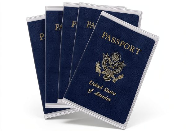 TravelMate Eco Leather Passport Cover Slim Waterproof Unisex Wallet-0