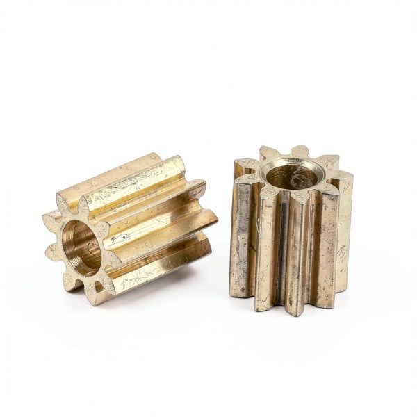 Brass Pinion Gear GOTOTOP Rack Pinion 9 Tooth 5mm Mini Motor-3