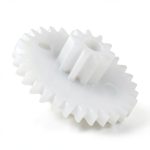 uxcell 20pcs Plastic Gears 26 Teeth Model 26102B Worm Gear Set for RC-0