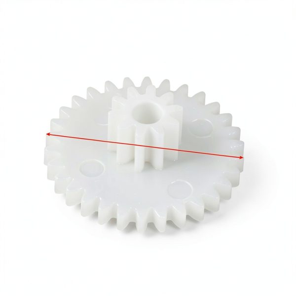 uxcell 20pcs Plastic Gears 26 Teeth Model 26102B Worm Gear Set for RC-1
