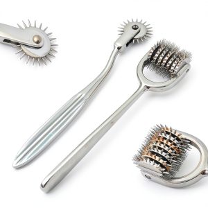 PC Set of 2 Rotating SPUR 1 Head + 7 Head WARTENBERG Pinwheel-0