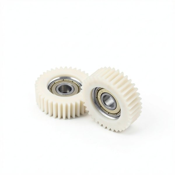 3PCS 36 Teeth E-Bike Wheel Hub Motor Planetary Gears with Bearing Compatible with Bafang Motor 38mm Diameter Nylon Motor Gear, White-5