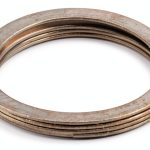 Luth AR Helical Gear 1 Piece Gas Ring - Black Plastic, Model BT-01H-0