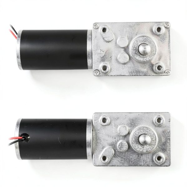 Greartisan DC 12V Worm Gear Motor Shafts Self Locking-4