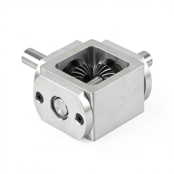 Gear Box uxcell 90° Right Angle Bevel Gearbox 1:1 Single Output 10mm-4