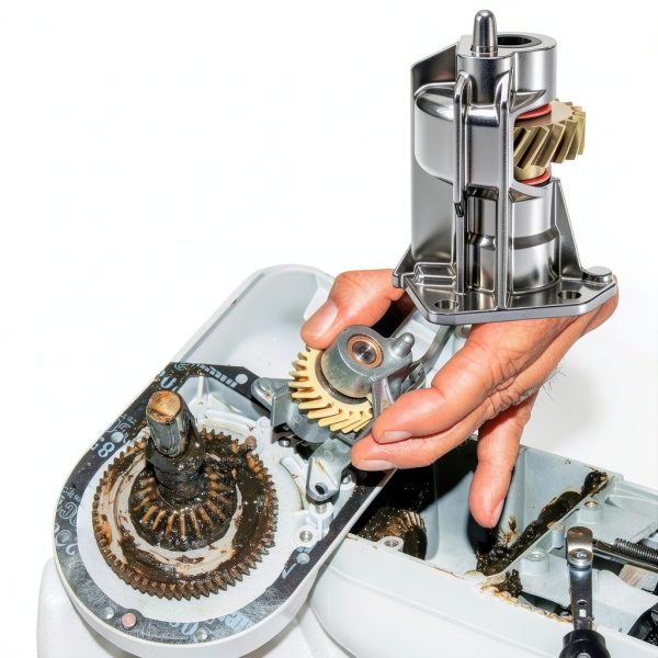 Upgrade Metal Gear WP240309-2 240309-2 Worm Drive Gear & Bracket Kit Compatible with KitchenAid EA734273 PS734273 AH734273 4162100 4162101 4169907 4169941 4170007 4176130 949544-5