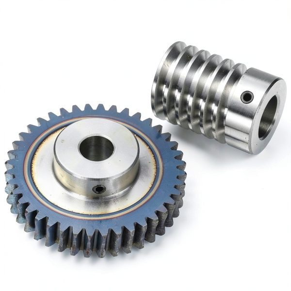uxcell #45 Steel Worm Gear Set 40T 1.5 Module 40:1 Reduction Rate, Right Rotation Drive Gear Box Wheel Reduce Transmission Part (Gear-12mm Bore 63 mm OD, Rod 15mm Bore)-2