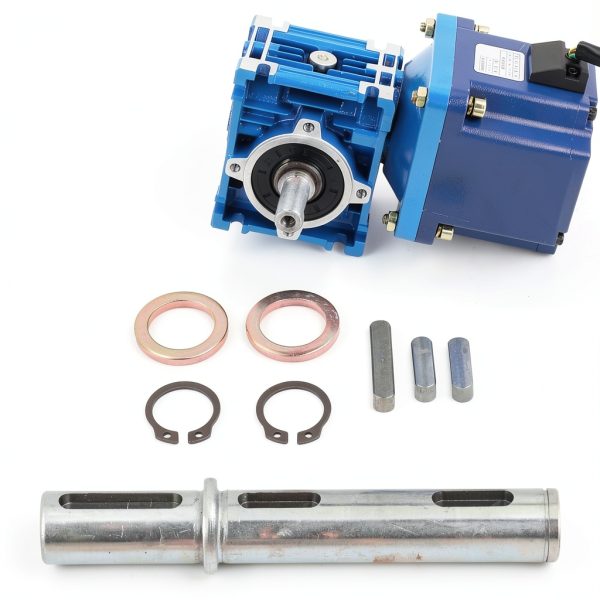 Alloy Steel Output Shaft 18mm x 128mm Yunseity NMRV040 RV040 Reducer-2