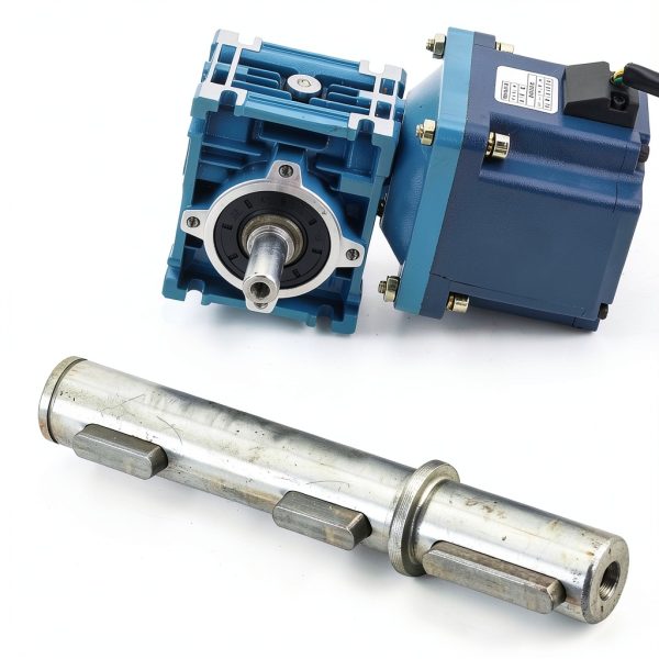 Alloy Steel Output Shaft 18mm x 128mm Yunseity NMRV040 RV040 Reducer-6