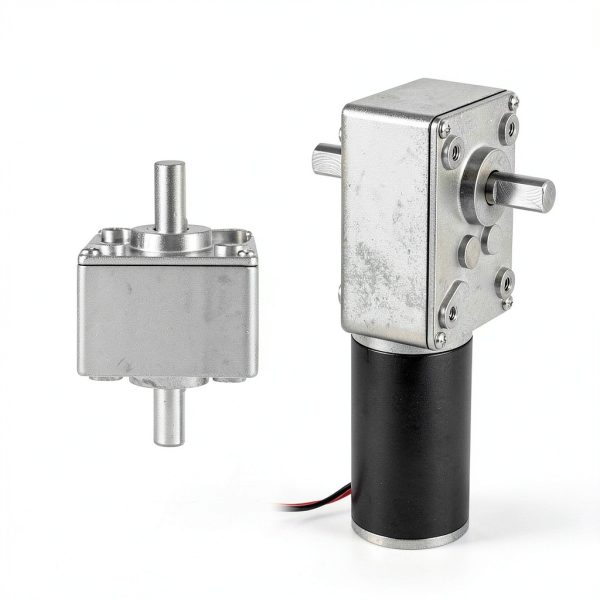 Greartisan DC 12V Worm Gear Motor Shafts Self Locking-3