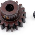 TEKNO RC LLC M5 Pinion Gear 17t MOD1 5mm bore M5 Set Screw TKR4177 Gears & Differentials-0