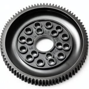 Kimbrough 48 Pitch Spur Gear 87T Compact 0.2x4x4 in Steel Gear-0