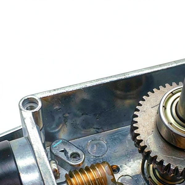 BRINGSMART 12V 12rpm DC Worm Gear Motor 70kg.cm High Torque Self-Locking Reversed Mini Turbine Geared Motor for DIY Robot Rotating Table Door Lock Curtain Machine (12V 12rpm)-3