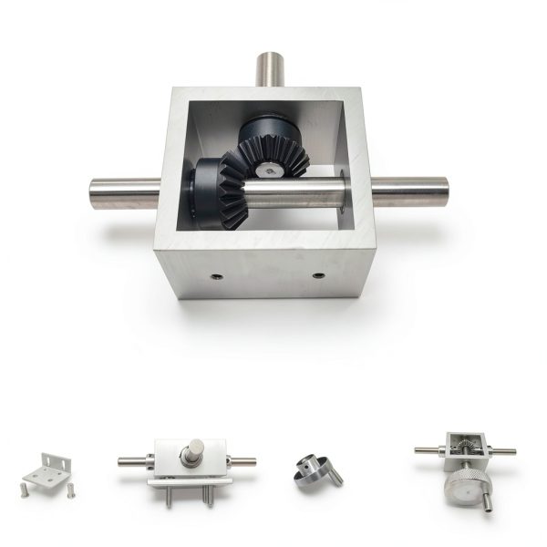 PGFUN Right Angle Bevel Gearbox 1.5 Module 20 Teeth 10mm Shaft-1